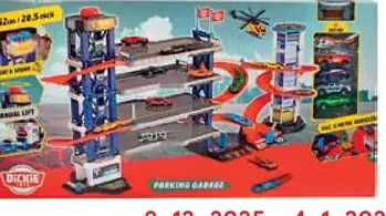 Dickie parkovacie garáže