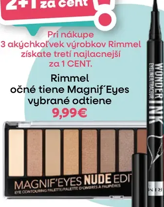Rimmel očné tiene Magnif'Eyes