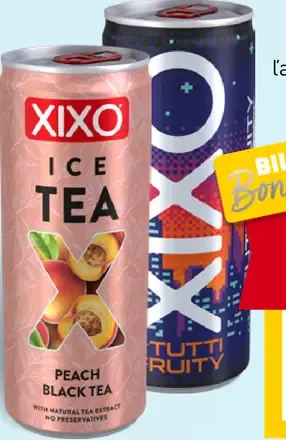 Xixo Ľadový čaj plechovka