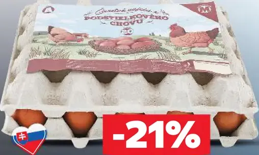 Vajcia podstielkové M