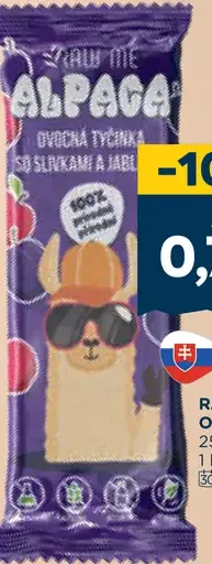 Raw Me Alpaca tyčinka