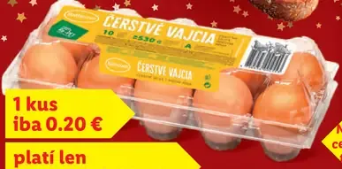 Clever čerstvé vajcia