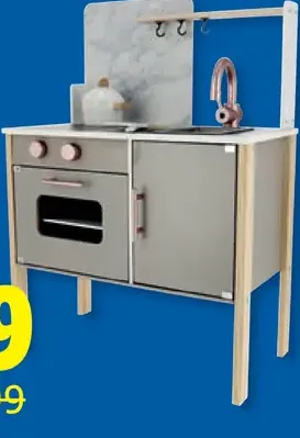 Lupilu Detská drevená kuchynka/drevo obchod