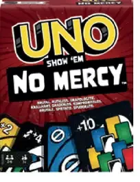 UNO Show 'Em No Mercy kartová hra