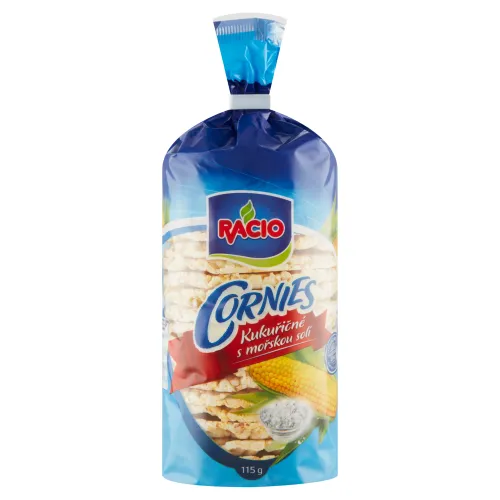 Racio Cornies kukuričné chlebíčky s morskou soľou