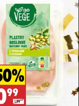 Go Vege Rastlinný nárez rôzne druhy