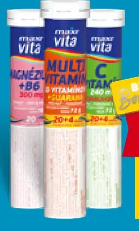 Maxi Vita šumivé tablety vybrané druhy