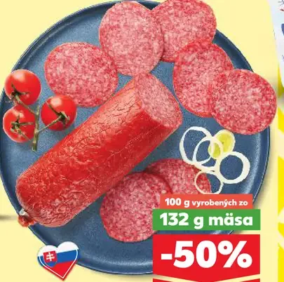 Nitran saláma plátový predaj