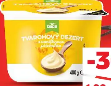 Tvarohový dezert vanilkový