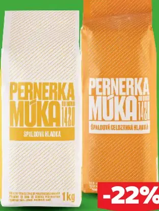 Pernérka špaldová múka