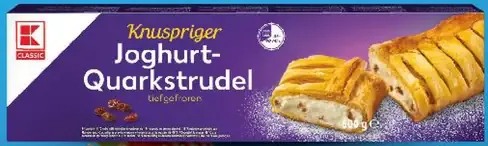 K-Classic jogurtovo-tvarohová štrúdľa
