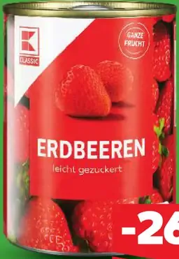 K-Classic Erdbeeren jahody v náleve