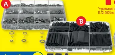 Parkside Sortiment náradia, podložky 1 400-dielna súprava