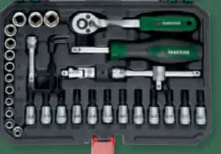 Parkside imbusové a torxové kľúče súprava