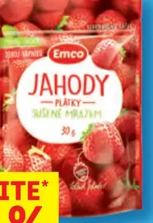 Emco jahody sušené mrazom plátky