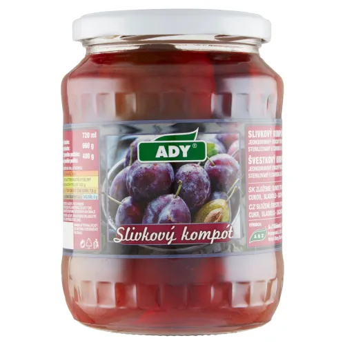 Ady Slivkový kompót