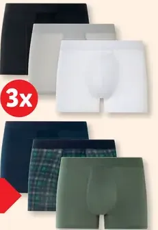 Livergy pánske boxerky 3 kusy v balení