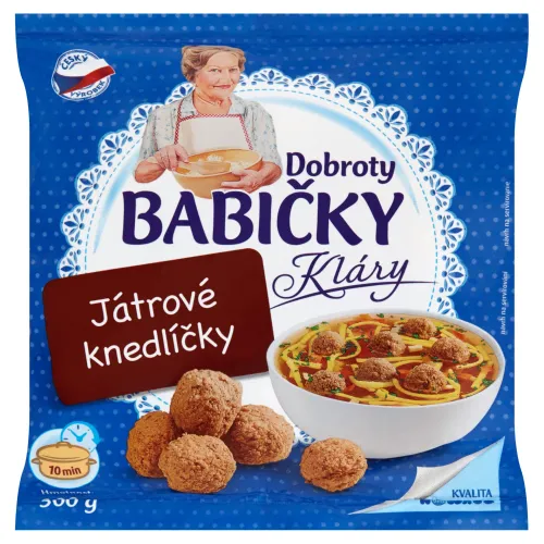 Dobroty Babičky Kláry Pečeňové knedličky