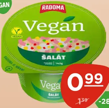 Preto šalát lahôdkový vegan
