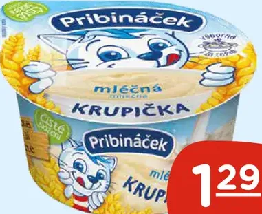 Pribináček Krupička mliečna