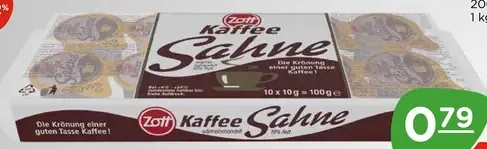 Zott Kaffee Sahne smotana do kávy