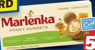 Marlenka bezgluténové medové guľôčky