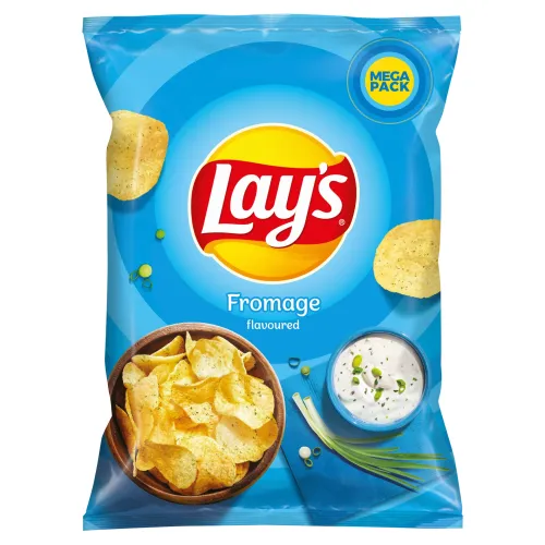 Lay's Vyprážané zemiakové lupienky s príchuťou smotanového syra a bylín