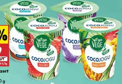 Go Vege rastlinný dezert rôzne druhy