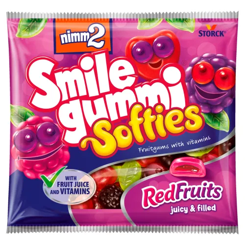 nimm2 Smilegummi Softies Red fruits bonbóny