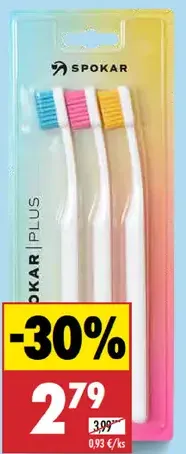 Zubná kefka Extrasoft+ Spokar