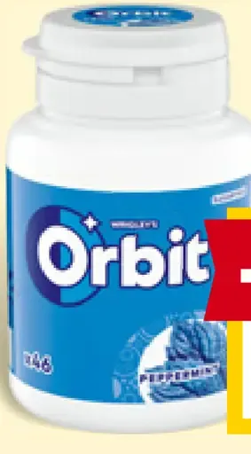 Orbit žuvačky, rôzne druhy