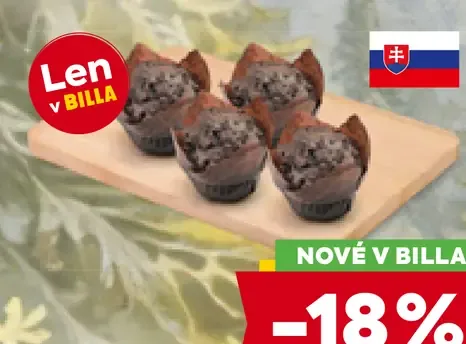 Muffin s čokoládou