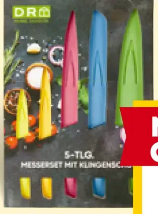 Súprava nožov s ochranným puzdrom 5 ks