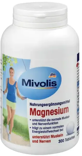 Mivolis Magnesium tablety výživový doplnok