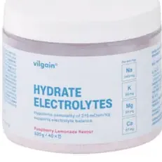 Vilgain Hydrate elektrolyty v prášku výživový doplnok