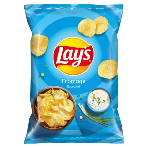 Lay's Vyprážané zemiakové lupienky s príchuťou smotanového syra a bylín