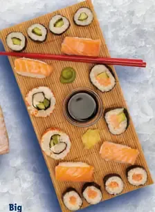 Big Sushi Set rôzne druhy
