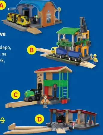 Lupilu príslušenstvo k drevenej železničnej súprave