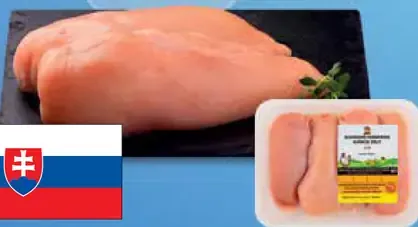 Farmárske kuracie rezne chladené, balené
