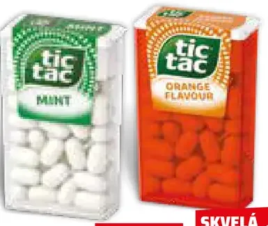 Tic Tac cukríky rôzne druhy