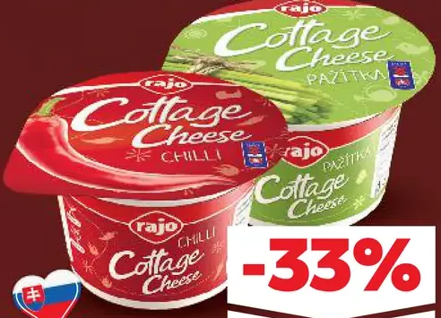 Tami Cottage Cheese rôzne druhy