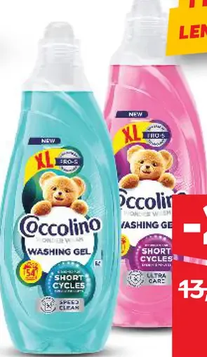 Coccolino prací prostriedok rôzne druhy