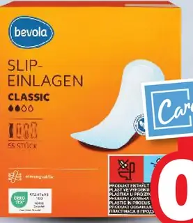 Bevola Slip-einlagen Classic