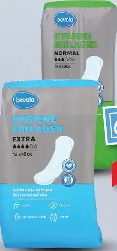 Bevola Inkontinenčné vložky Hygieneeinlagen
