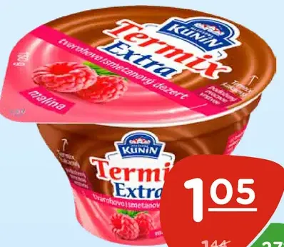 Kunin Termix Extra malinový tvarohový dezert