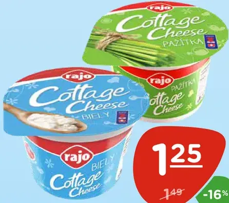 Rajo Cottage Cheese tvarohový syr