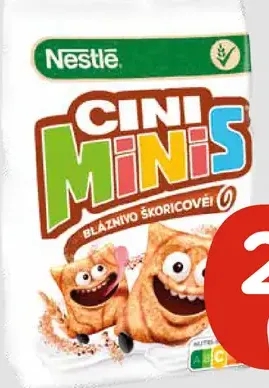 Nestlé Cini Minis cereálie škoricové