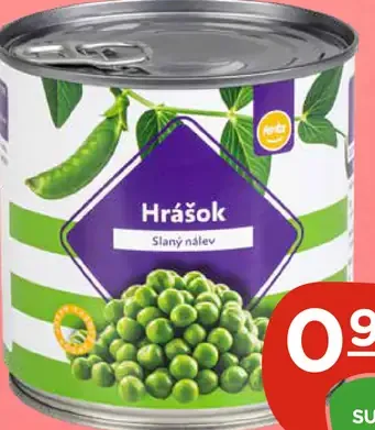 Terka hrášok v slanom náleve