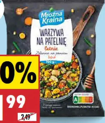 Mrožna Kraina zeleninový mix na panvicu rôzne druhy