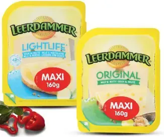 Leerdammer plátkový syr 30–45 % rôzne druhy